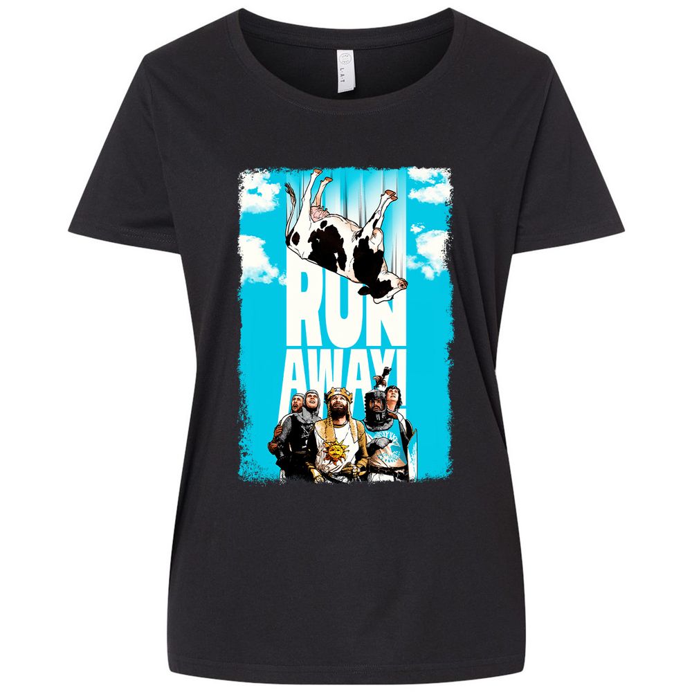 Ladies Curvy Jersey - AC97D2CC - Blended Black - 1