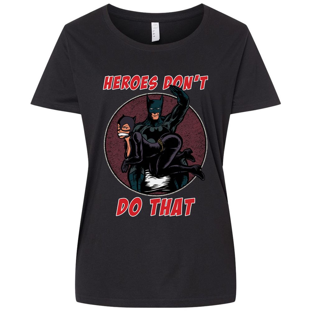 Ladies Curvy Jersey - 36GA196Y - Blended Black - 1