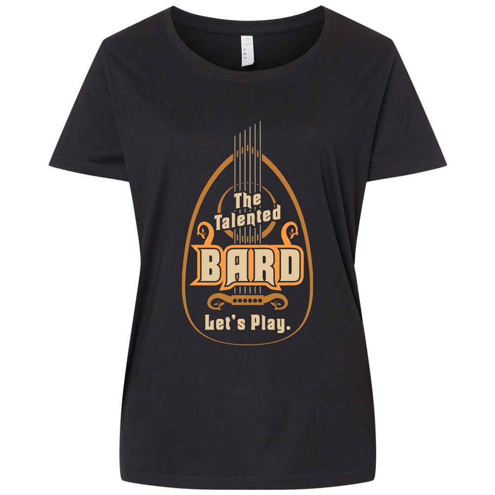 Ladies Curvy Jersey - DT58NGP3 - Blended Black - 1