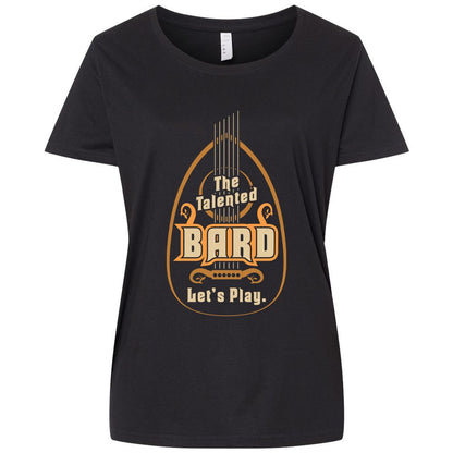 Ladies Curvy Jersey - DT58NGP3 - Blended Black - 1