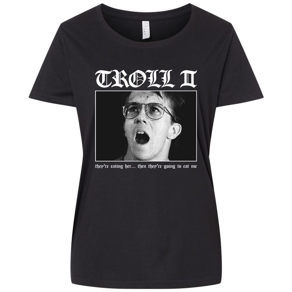 Ladies Curvy Jersey - TYBSMV8Q - Blended Black - 1