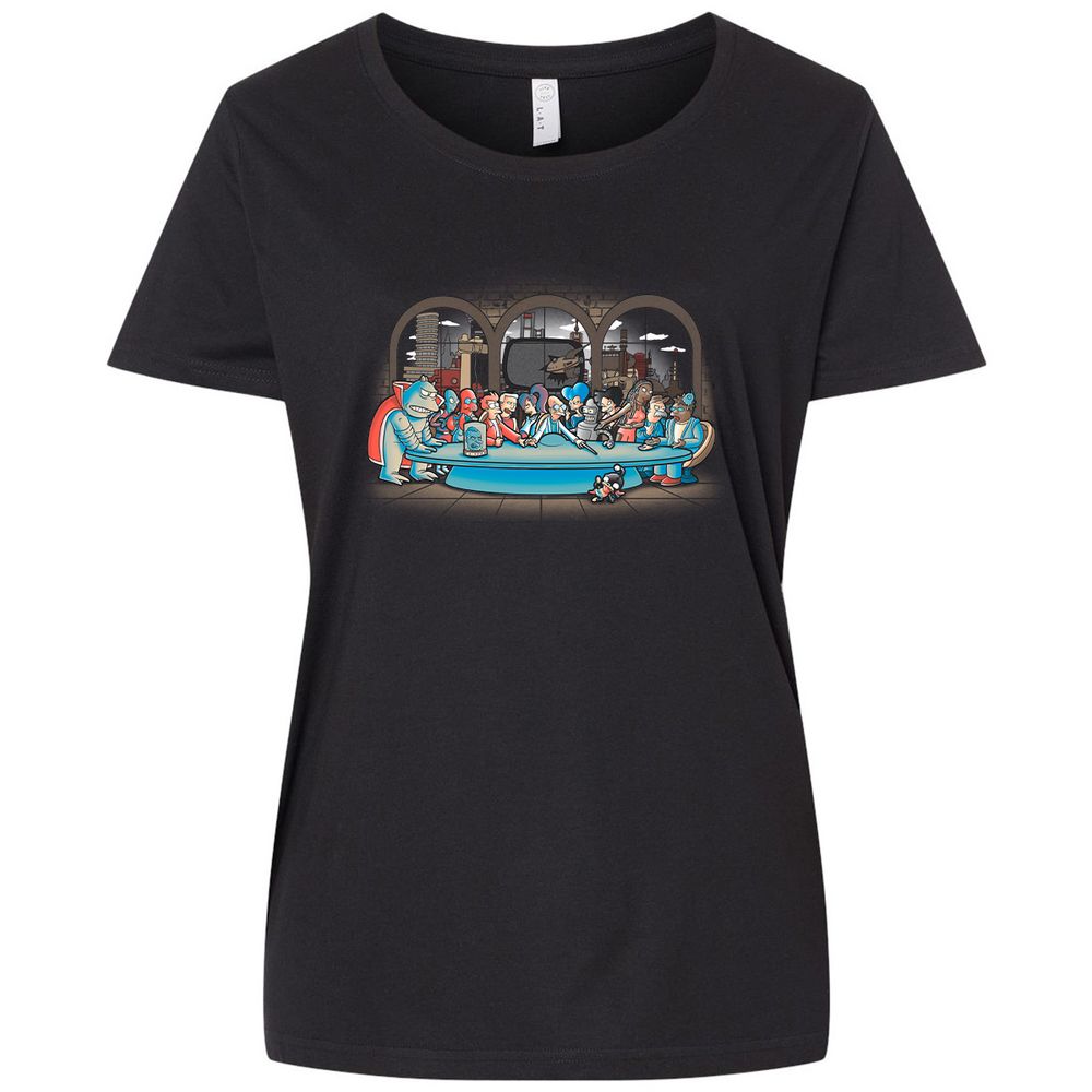 Ladies Curvy Jersey - NG7LD18U - Blended Black - 1