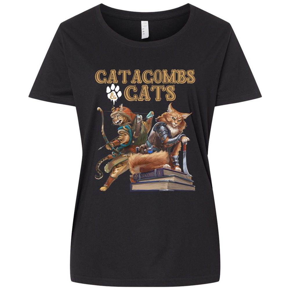 Ladies Curvy Jersey - N9M6X2CN - Blended Black - 1