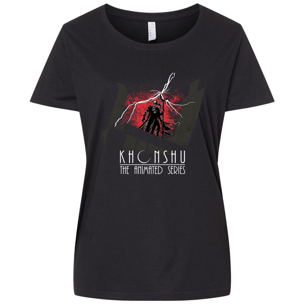 Ladies Curvy Jersey - DEB5RCFA - Blended Black - 1