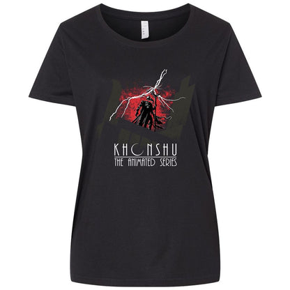 Ladies Curvy Jersey - DEB5RCFA - Blended Black - 1