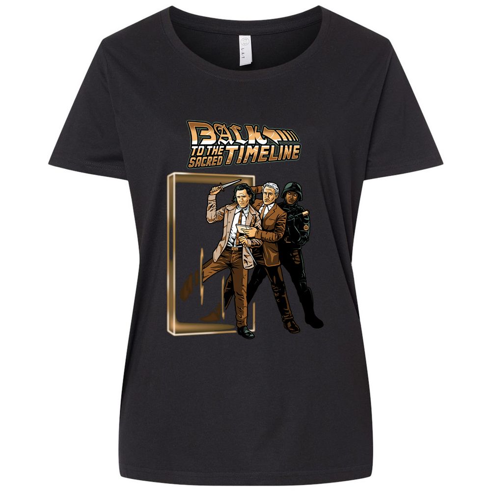 Ladies Curvy Jersey - 1KZKE3H1 - Blended Black - 1