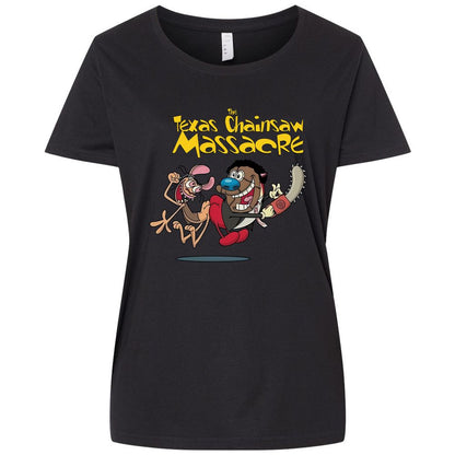 Ladies Curvy Jersey - P2UWQ5HF - Blended Black - 1