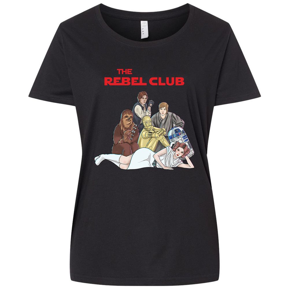 Ladies Curvy Jersey - ZAS6L9E9 - Blended Black - 1