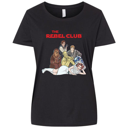 Ladies Curvy Jersey - ZAS6L9E9 - Blended Black - 1