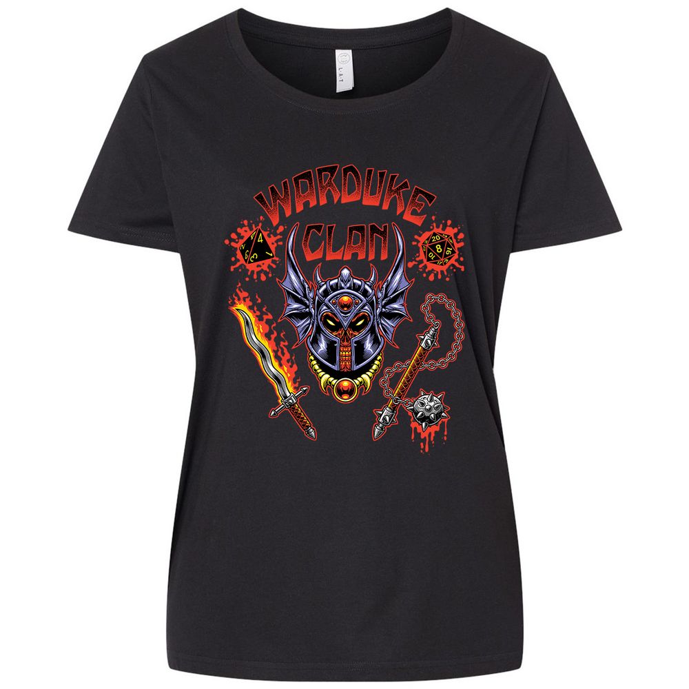 Ladies Curvy Jersey - 8GHBQRWH - Blended Black - 1