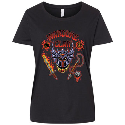 Ladies Curvy Jersey - 8GHBQRWH - Blended Black - 1