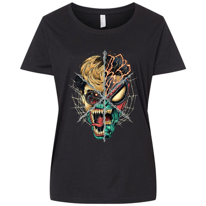 Ladies Curvy Jersey - KK2LJZDL - Blended Black - 1