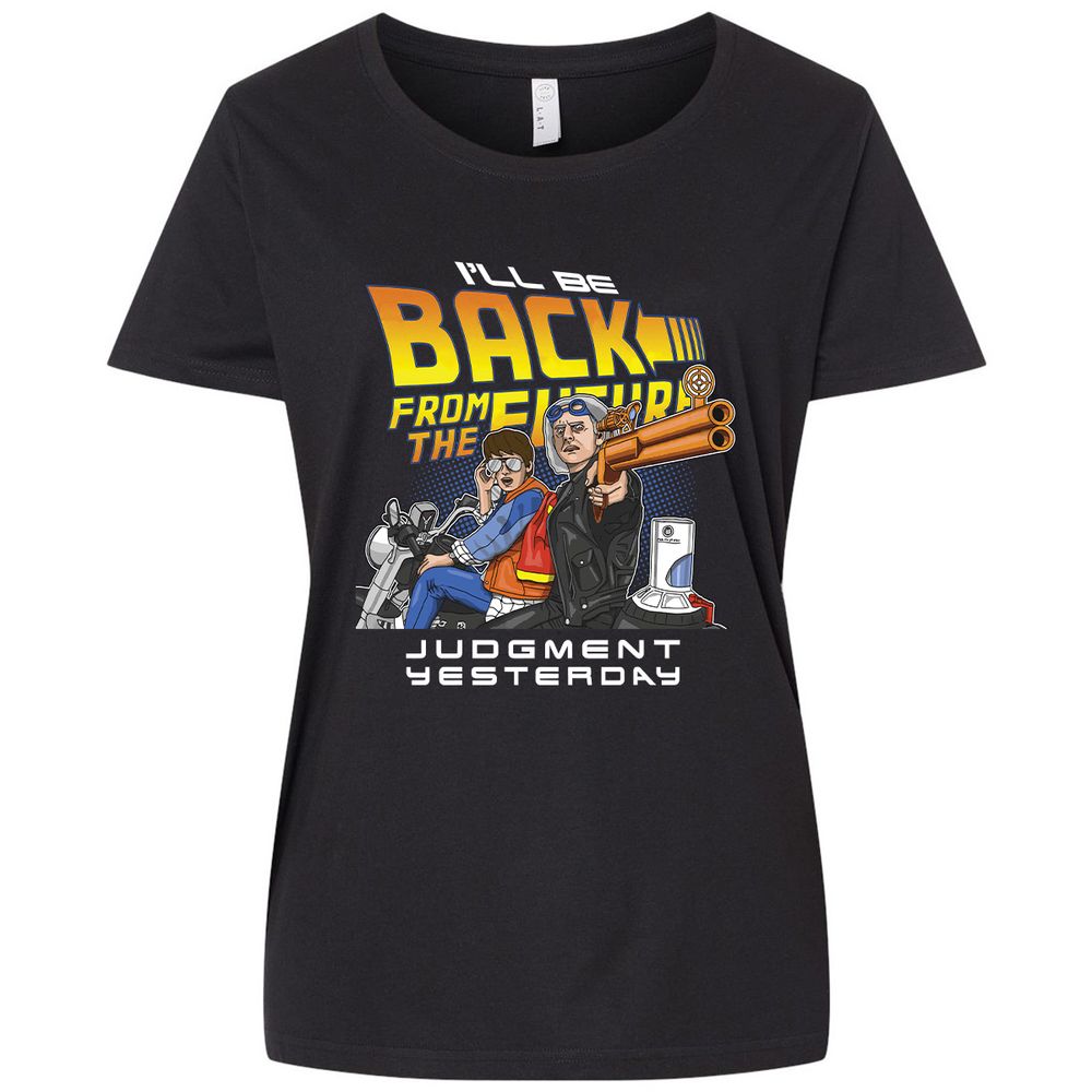 Ladies Curvy Jersey - T9NSC7NA - Blended Black - 1