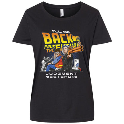 Ladies Curvy Jersey - T9NSC7NA - Blended Black - 1