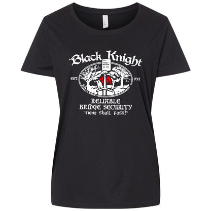 Ladies Curvy Jersey - Q6ZXNLMS - Blended Black - 1