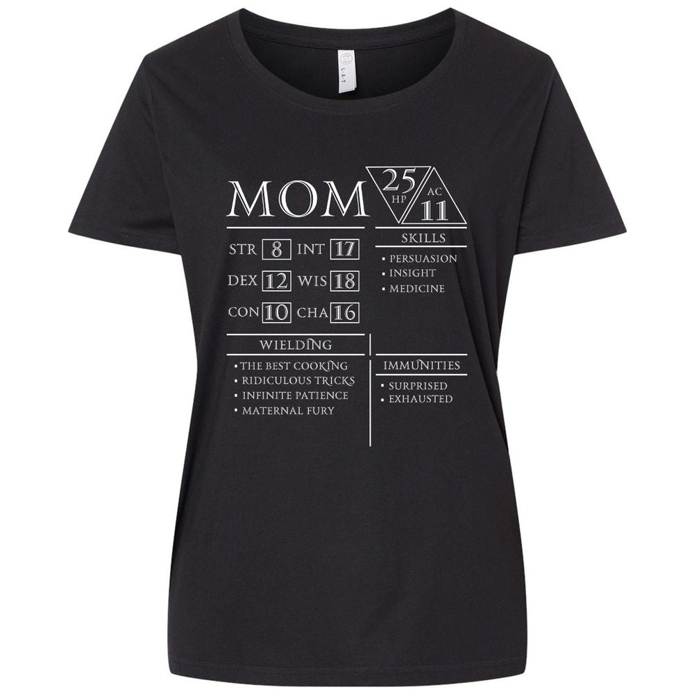 Ladies Curvy Jersey - UF4L7K2K - Blended Black - 1