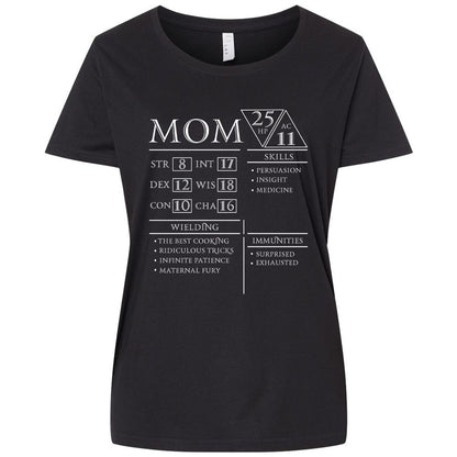 Ladies Curvy Jersey - UF4L7K2K - Blended Black - 1