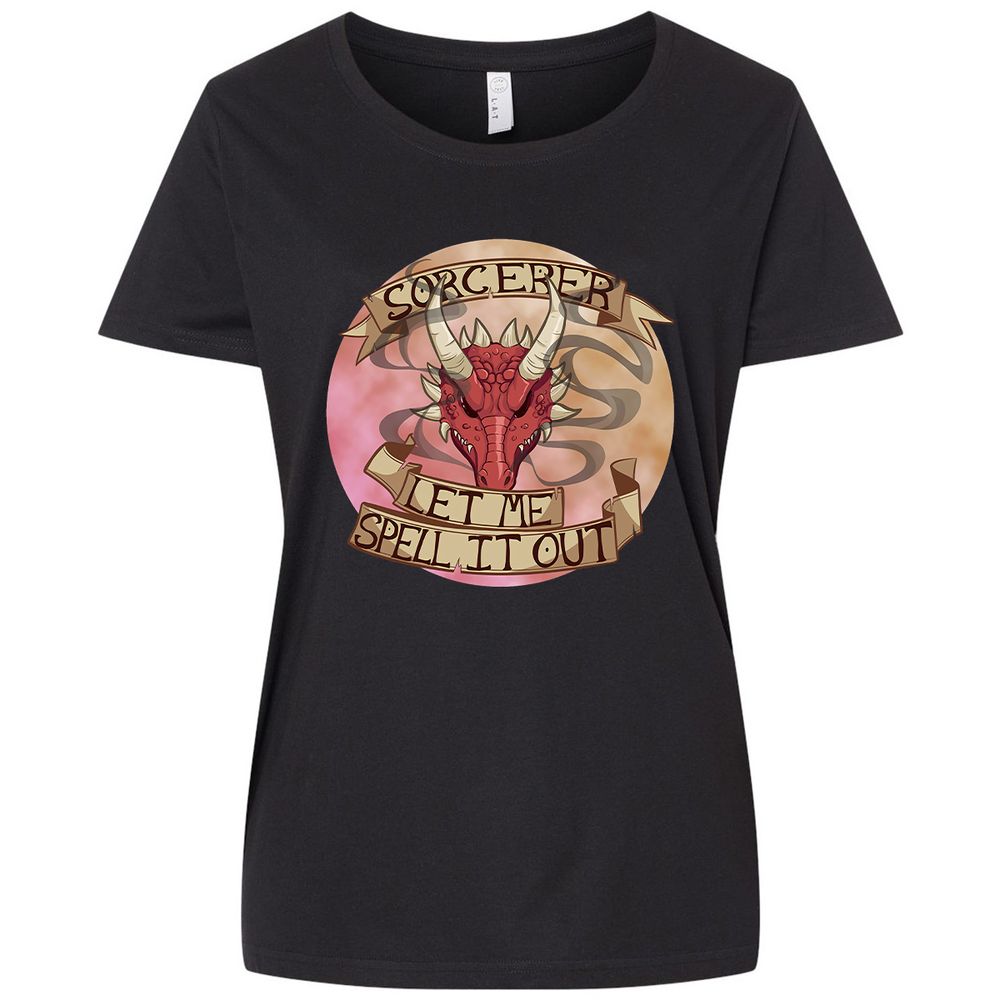 Ladies Curvy Jersey - 8SAB5MPJ - Blended Black - 1