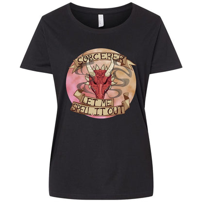 Ladies Curvy Jersey - 8SAB5MPJ - Blended Black - 1