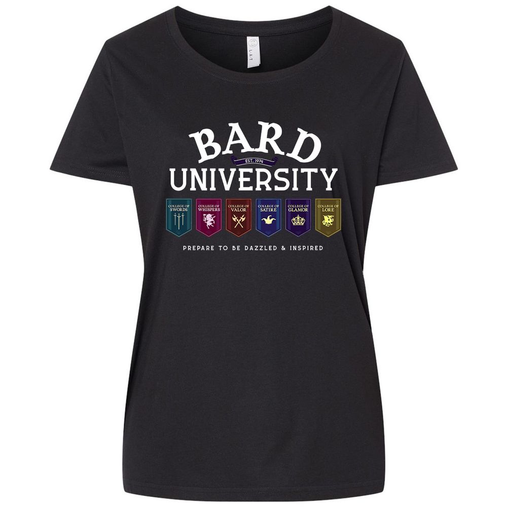 Ladies Curvy Jersey - 5A4ME94U - Blended Black - 1