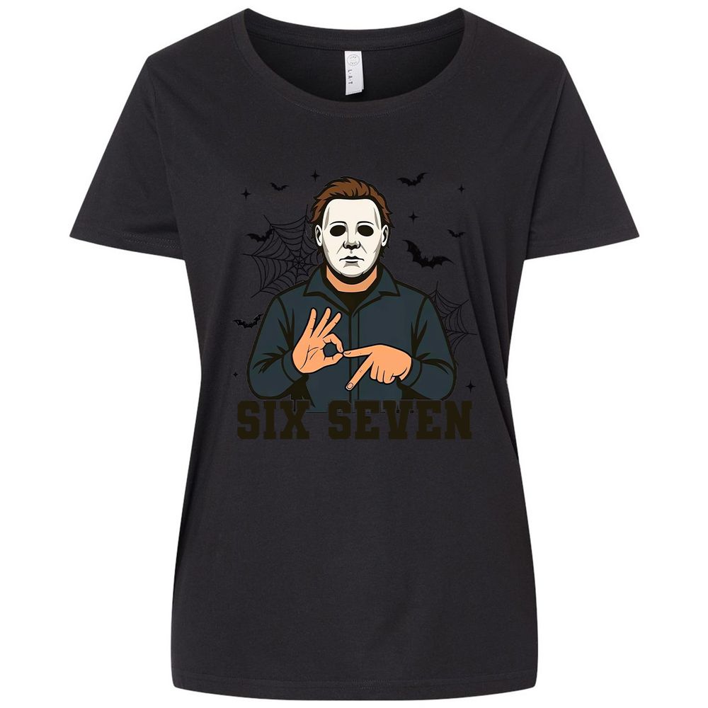 Ladies Curvy Jersey - E5P8YKAY - Blended Black - 1