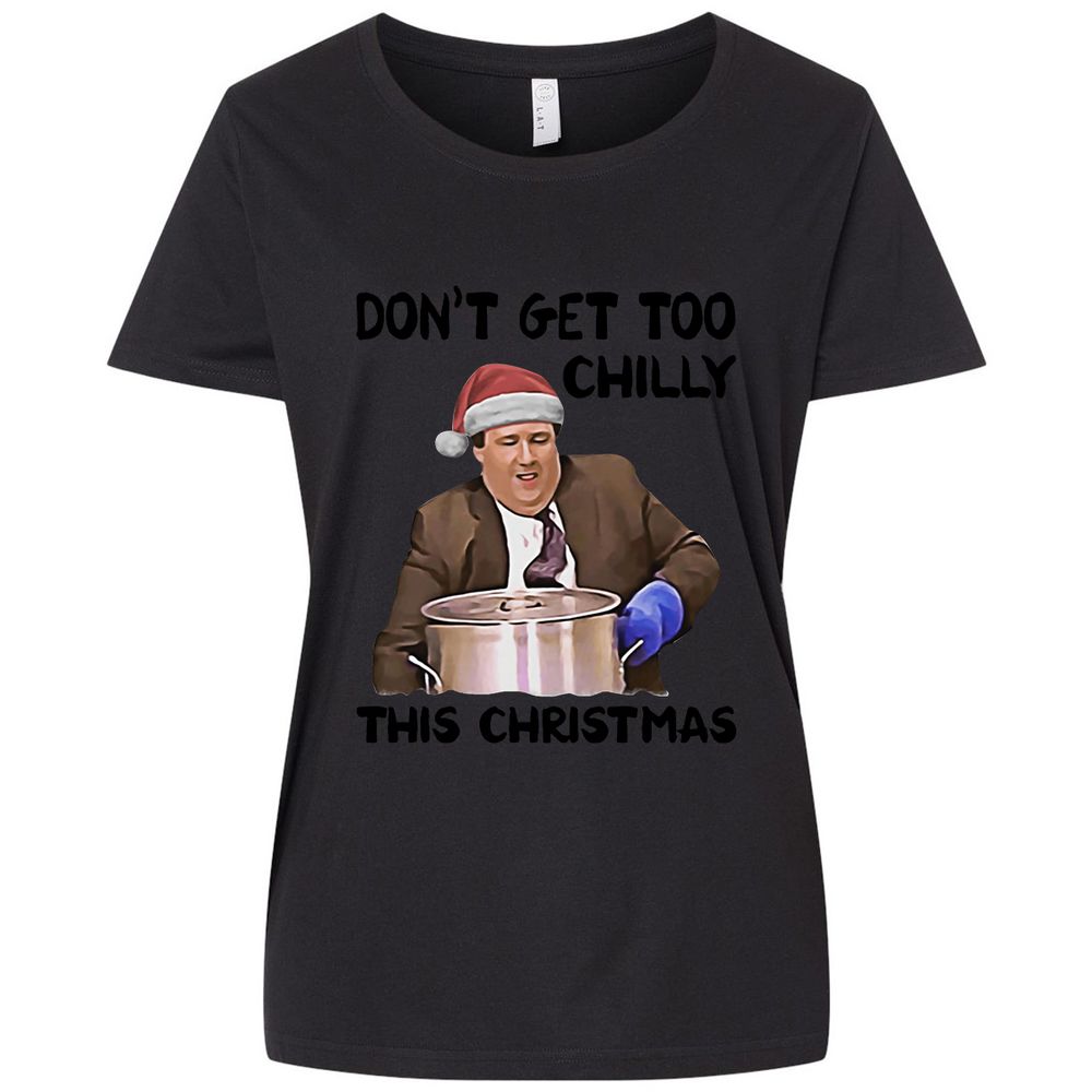 Ladies Curvy Jersey - G52NXZLQ - Blended Black - 1