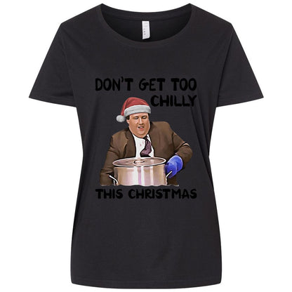 Ladies Curvy Jersey - G52NXZLQ - Blended Black - 1