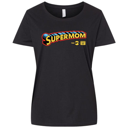 Ladies Curvy Jersey - 7ZS5Q3WQ - Blended Black - 1