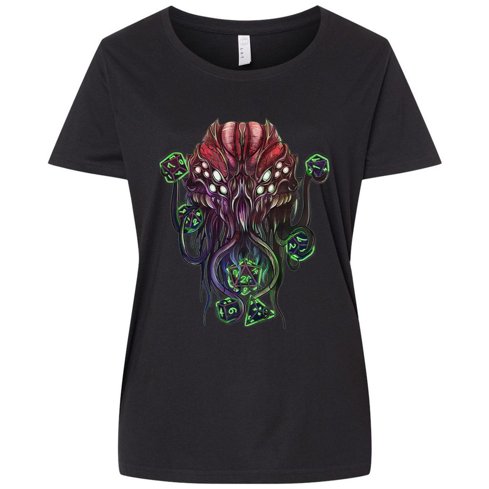 Ladies Curvy Jersey - 51BB8JHB - Blended Black - 1