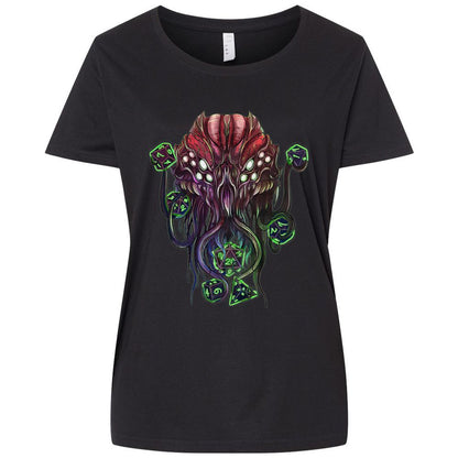 Ladies Curvy Jersey - 51BB8JHB - Blended Black - 1