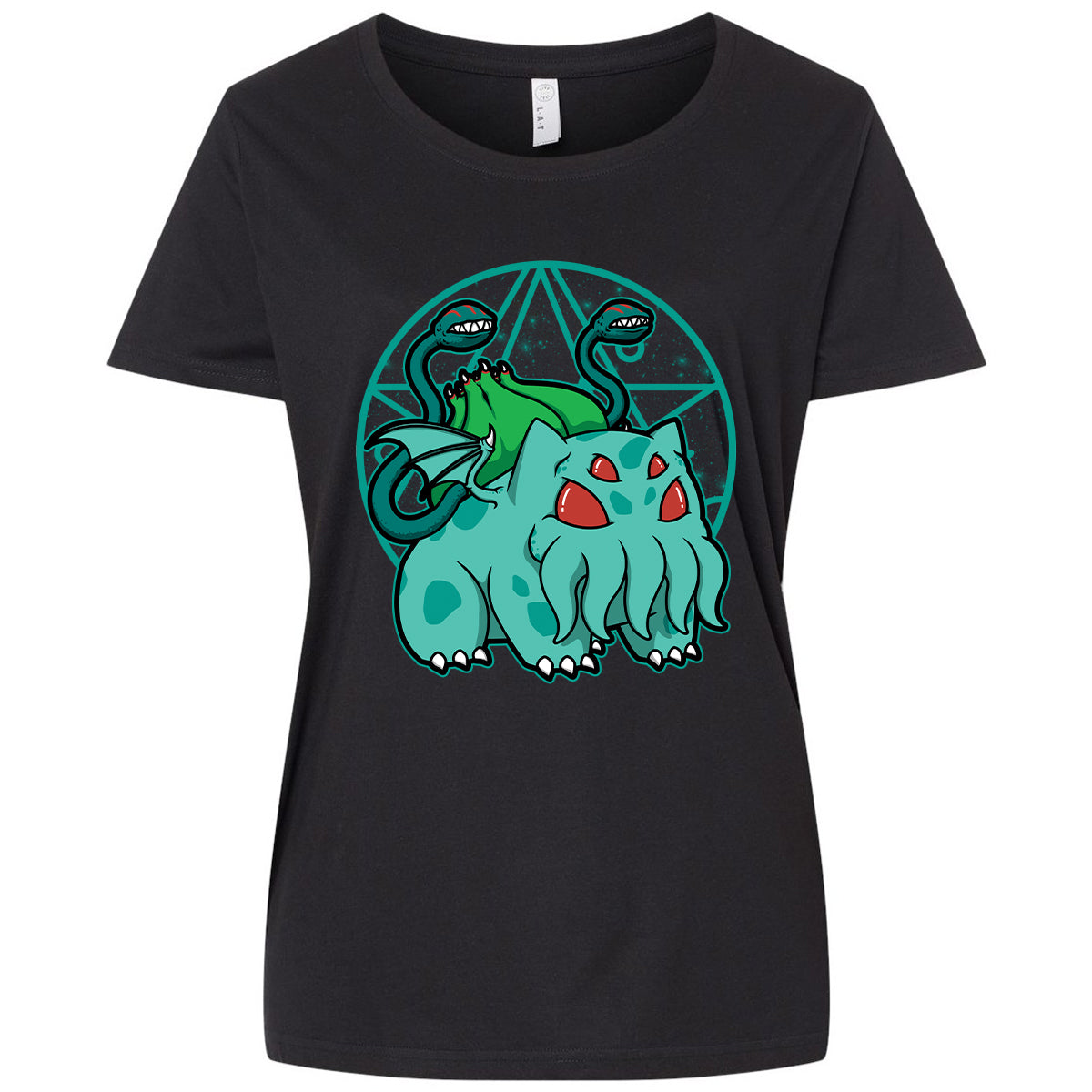 Ladies Curvy Jersey - 6X7YYZW9 - Blended Black - 1