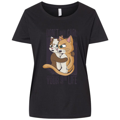 Ladies Curvy Jersey - 28P73NCA - Blended Black - 1