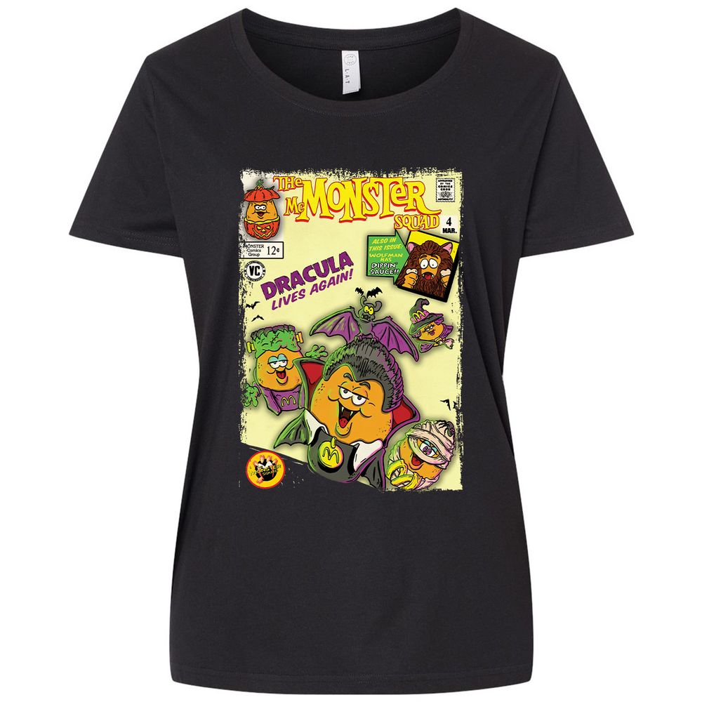 Ladies Curvy Jersey - ZPNVMA3J - Blended Black - 1