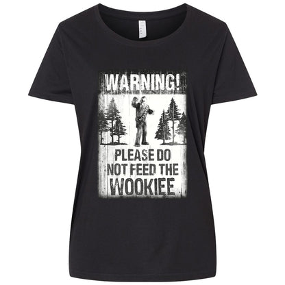 Ladies Curvy Jersey - B8E763JX - Blended Black - 1