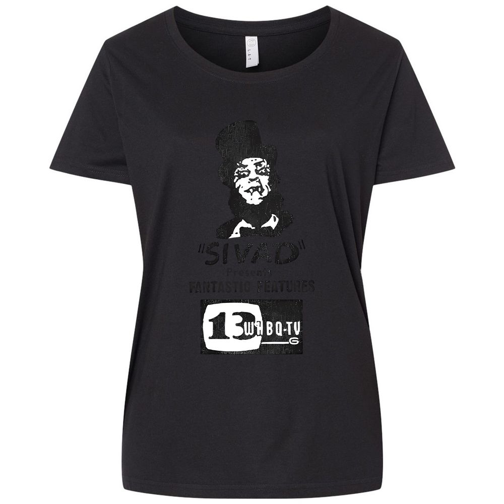 Ladies Curvy Jersey - ZRY9RPQE - Blended Black - 1