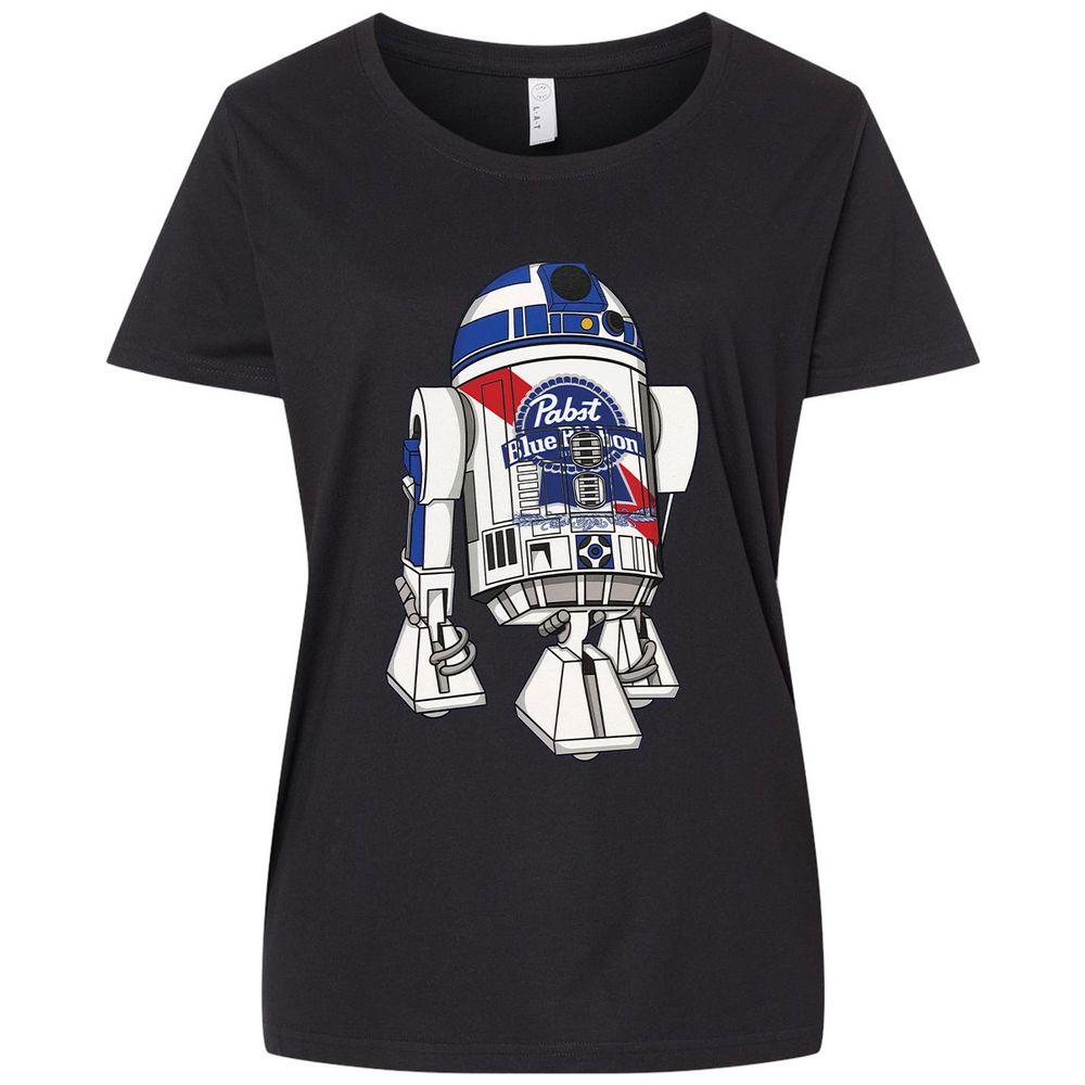 Ladies Curvy Jersey - YB9X2YRD - Blended Black - 1