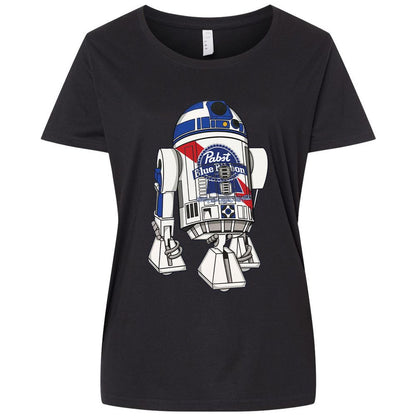 Ladies Curvy Jersey - YB9X2YRD - Blended Black - 1