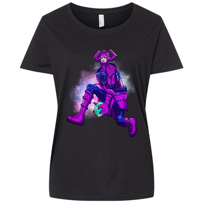 Ladies Curvy Jersey - XT5GTLU5 - Blended Black - 1