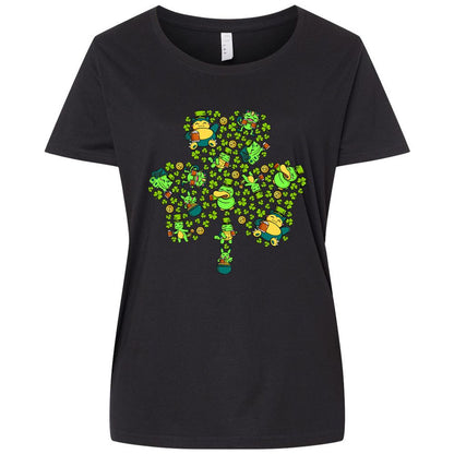 Ladies Curvy Jersey - KEP15YH7 - Blended Black - 1