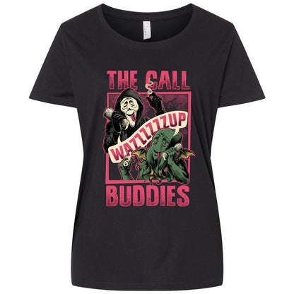 Ladies Curvy Jersey - T318USQ2 - Blended Black - 1