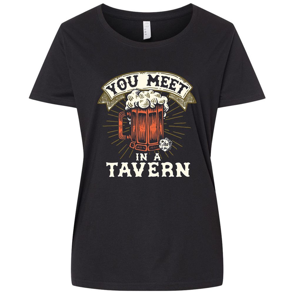 Ladies Curvy Jersey - PCX96K4P - Blended Black - 1