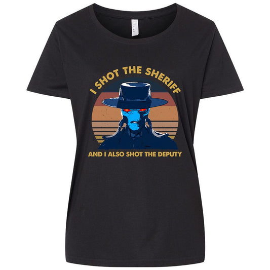 Ladies Curvy Jersey - MVLCC4GY - Blended Black - 1