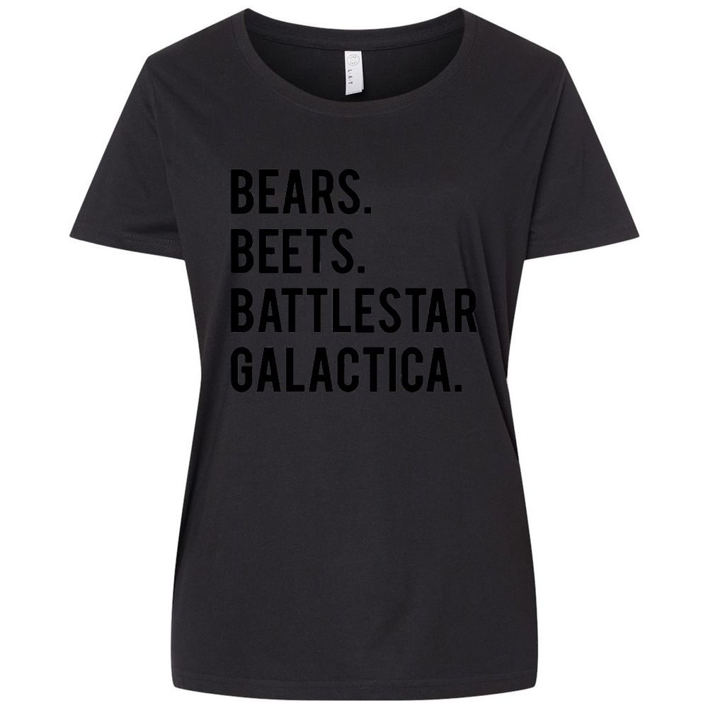 Ladies Curvy Jersey - R4MPGWFS - Blended Black - 1