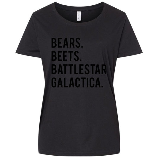 Ladies Curvy Jersey - R4MPGWFS - Blended Black - 1