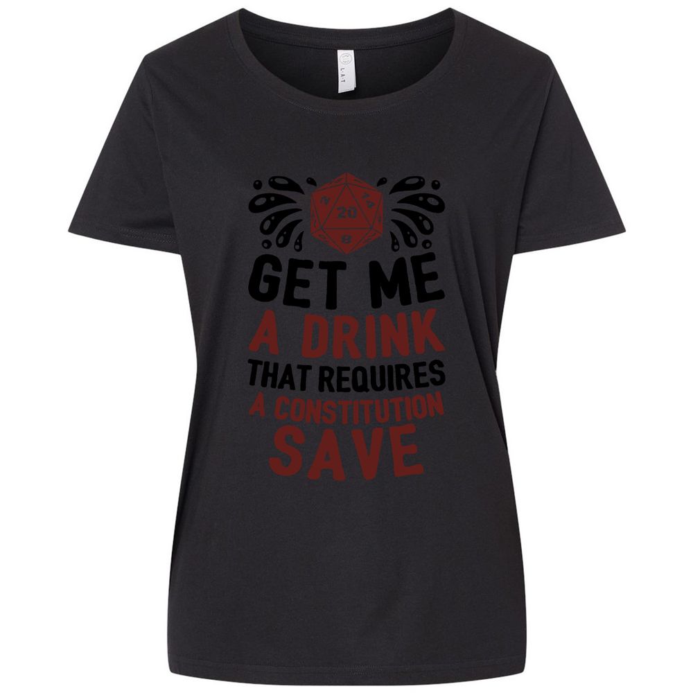 Ladies Curvy Jersey - SZWVJFL2 - Blended Black - 1