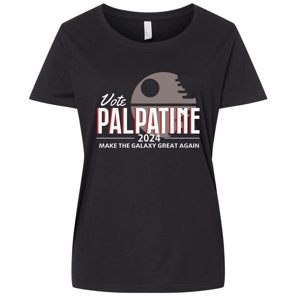 Ladies Curvy Jersey - VTRT9DGU - Blended Black - 1