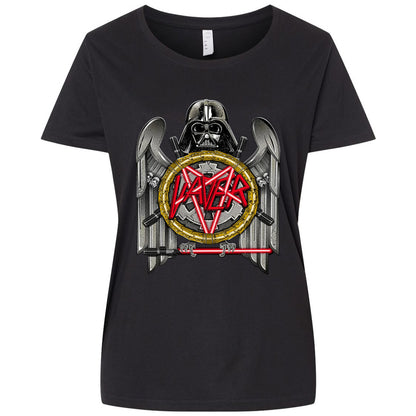 Ladies Curvy Jersey - GUCWNAB4 - Blended Black - 1