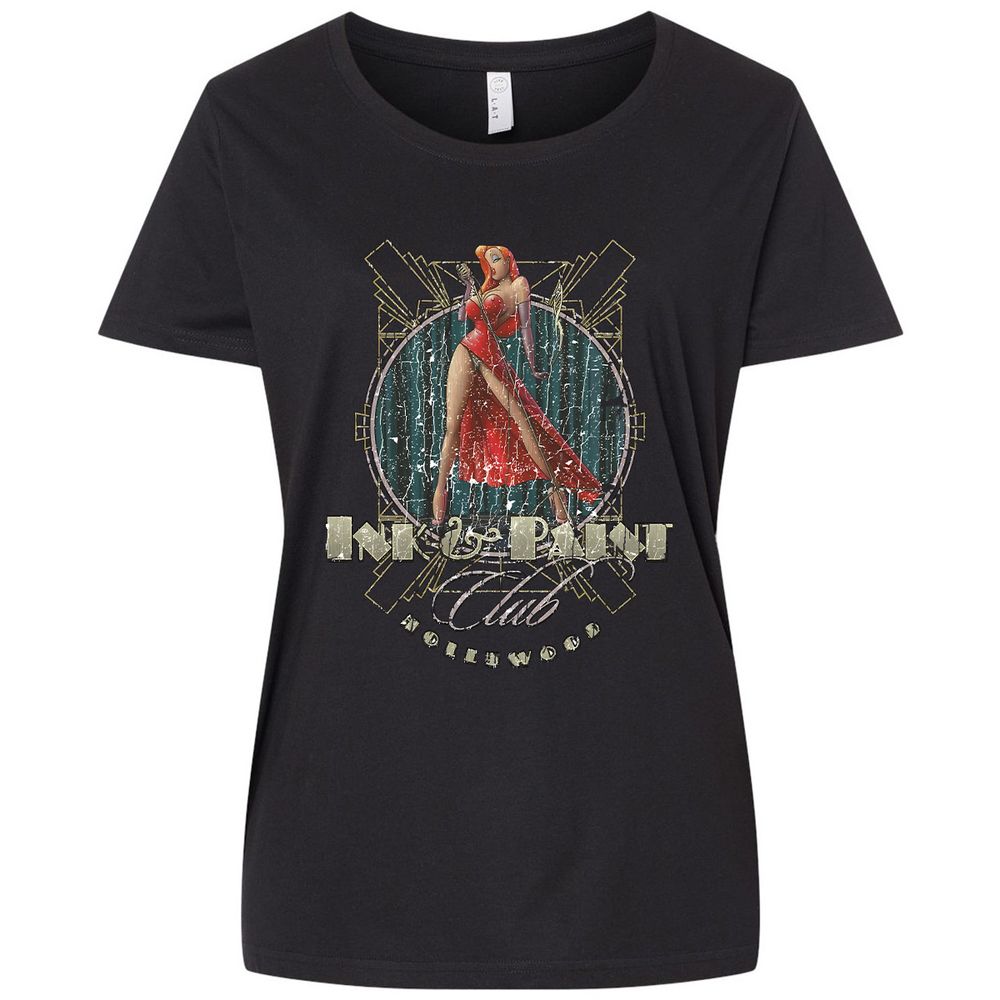 Ladies Curvy Jersey - WF7SF5FG - Blended Black - 1