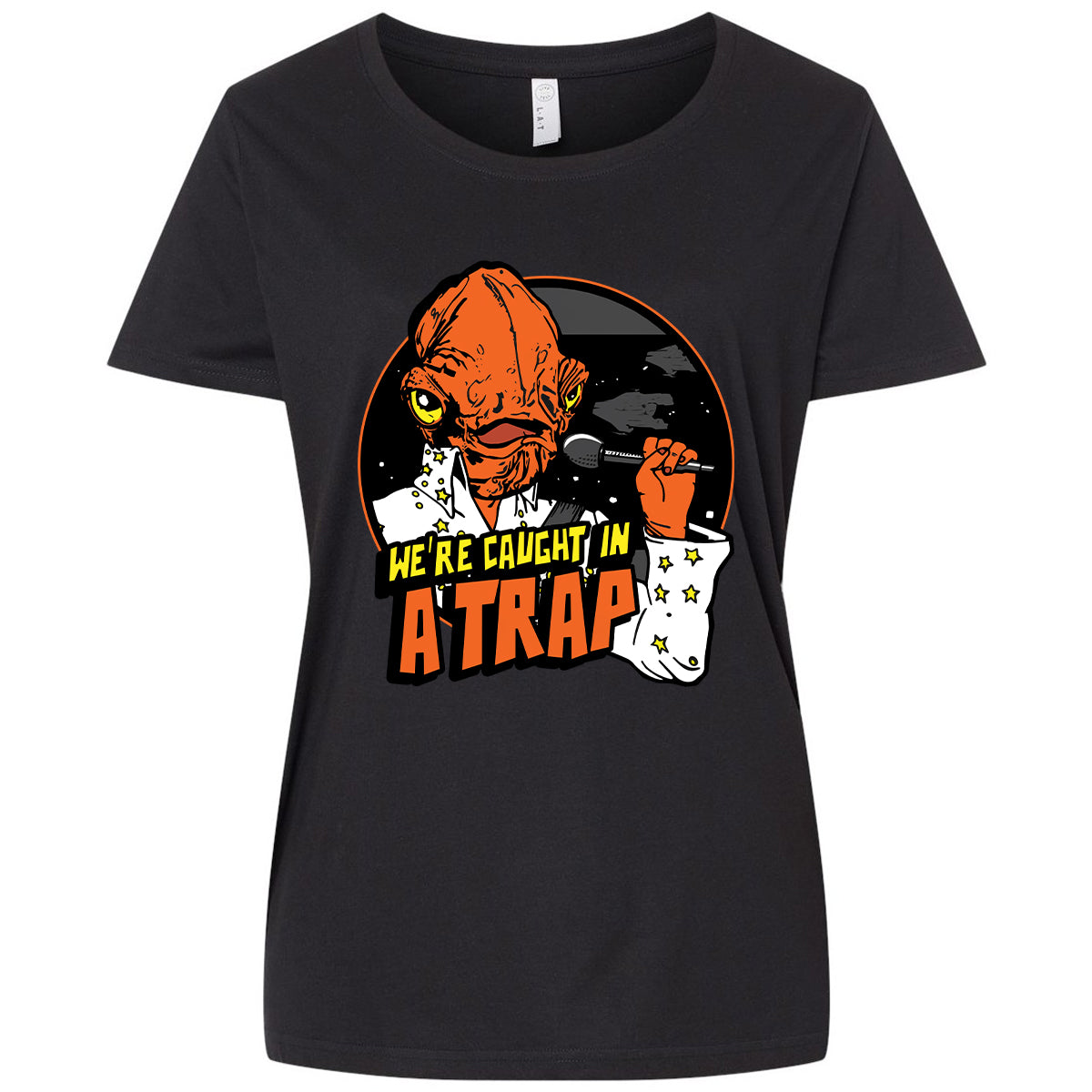 Ladies Curvy Jersey - 2686UUCC - Blended Black - 1