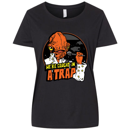 Ladies Curvy Jersey - 2686UUCC - Blended Black - 1